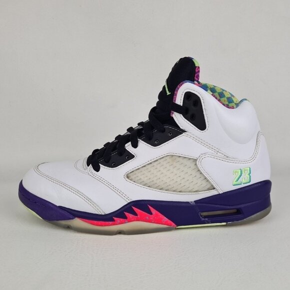 Air Jordan 5 Alternate White Sneaker Men Leather Shoes SZ 9.5